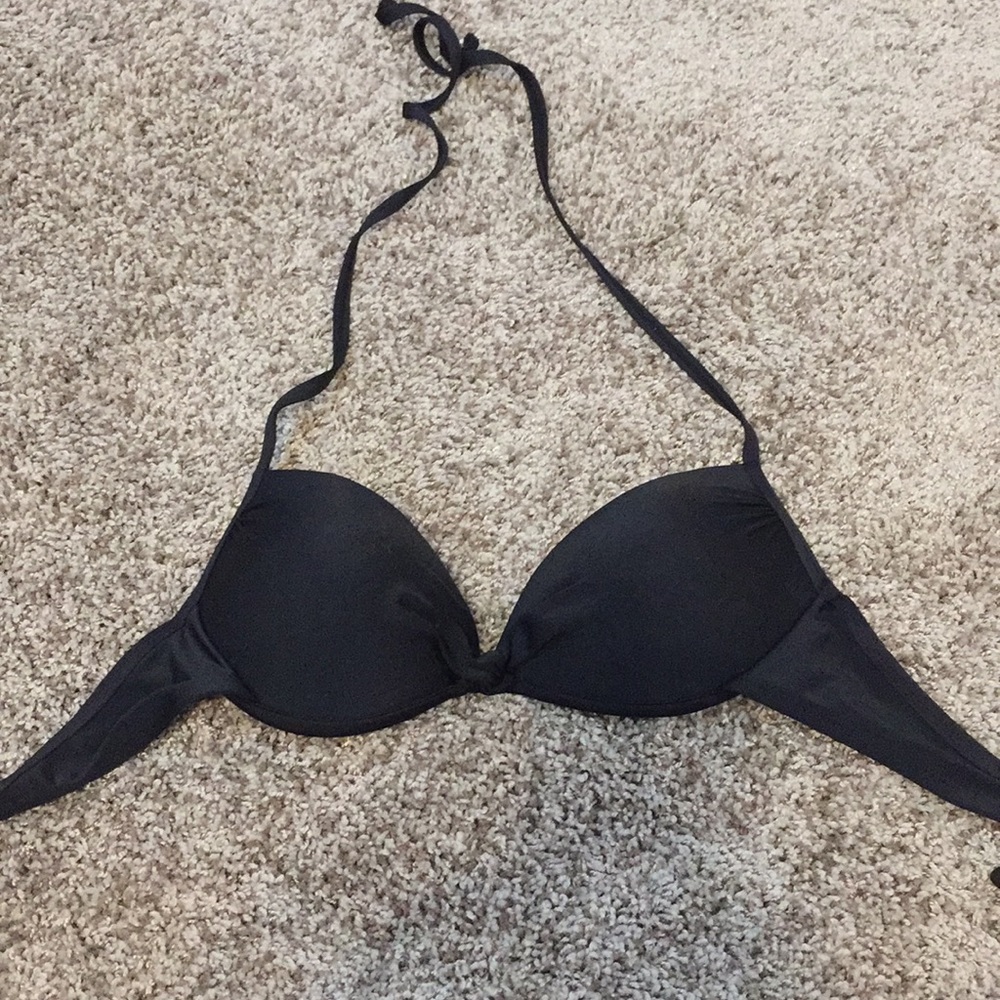 Black bikini top